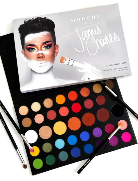 james charles morphe palette promotional.